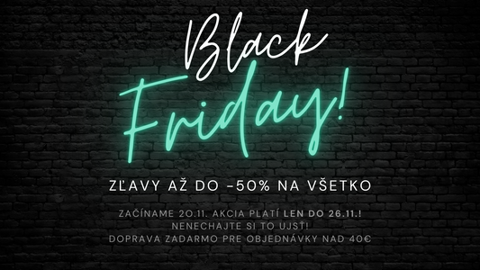 Black friday 2023 - CBD olej | Bylinné tinktúry | Gurman káva