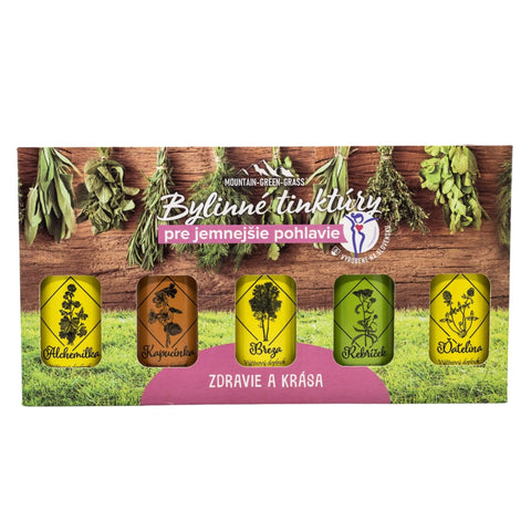 Bylinné tinktúry - pre ženy
