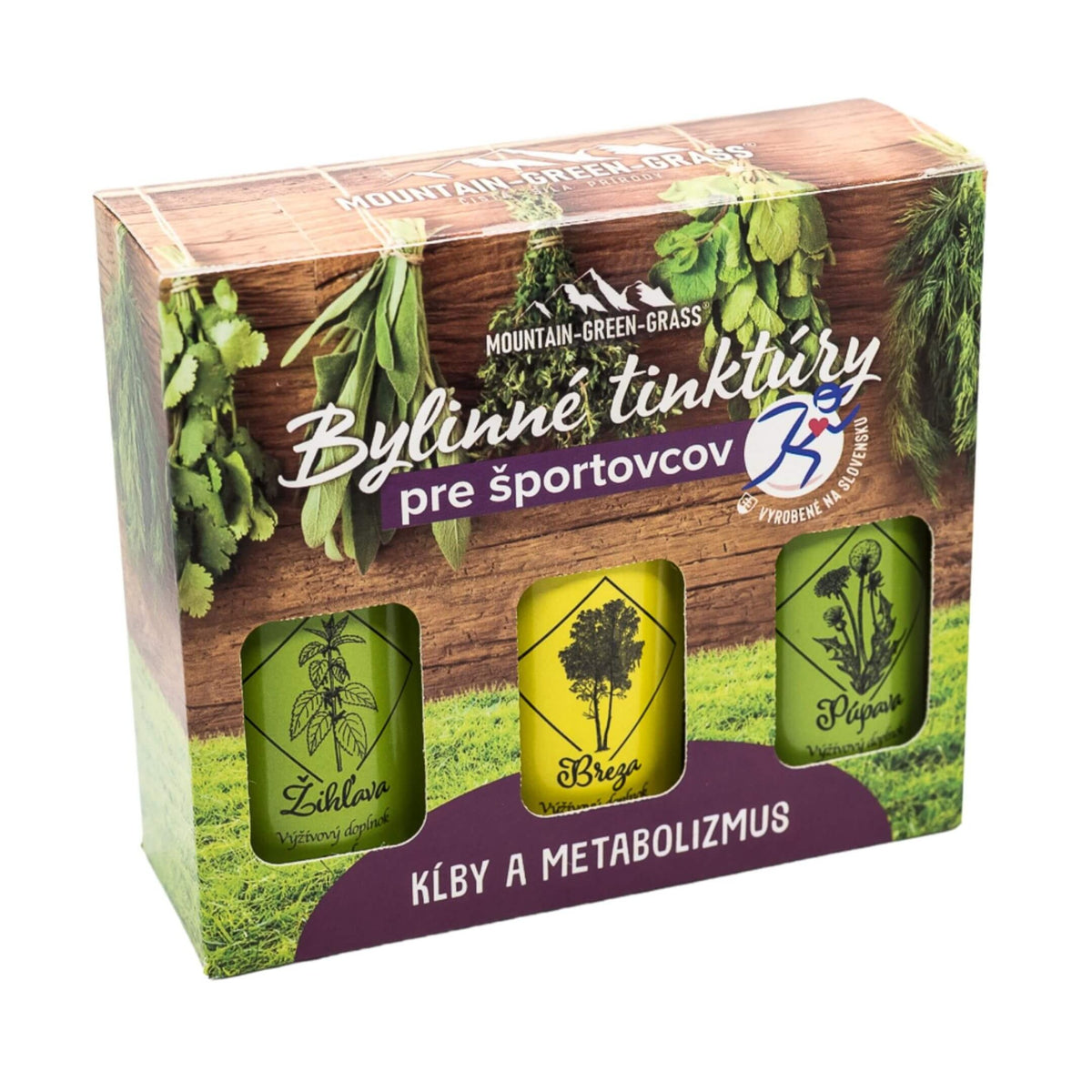 Bylinné tinktúry - pre športovcov