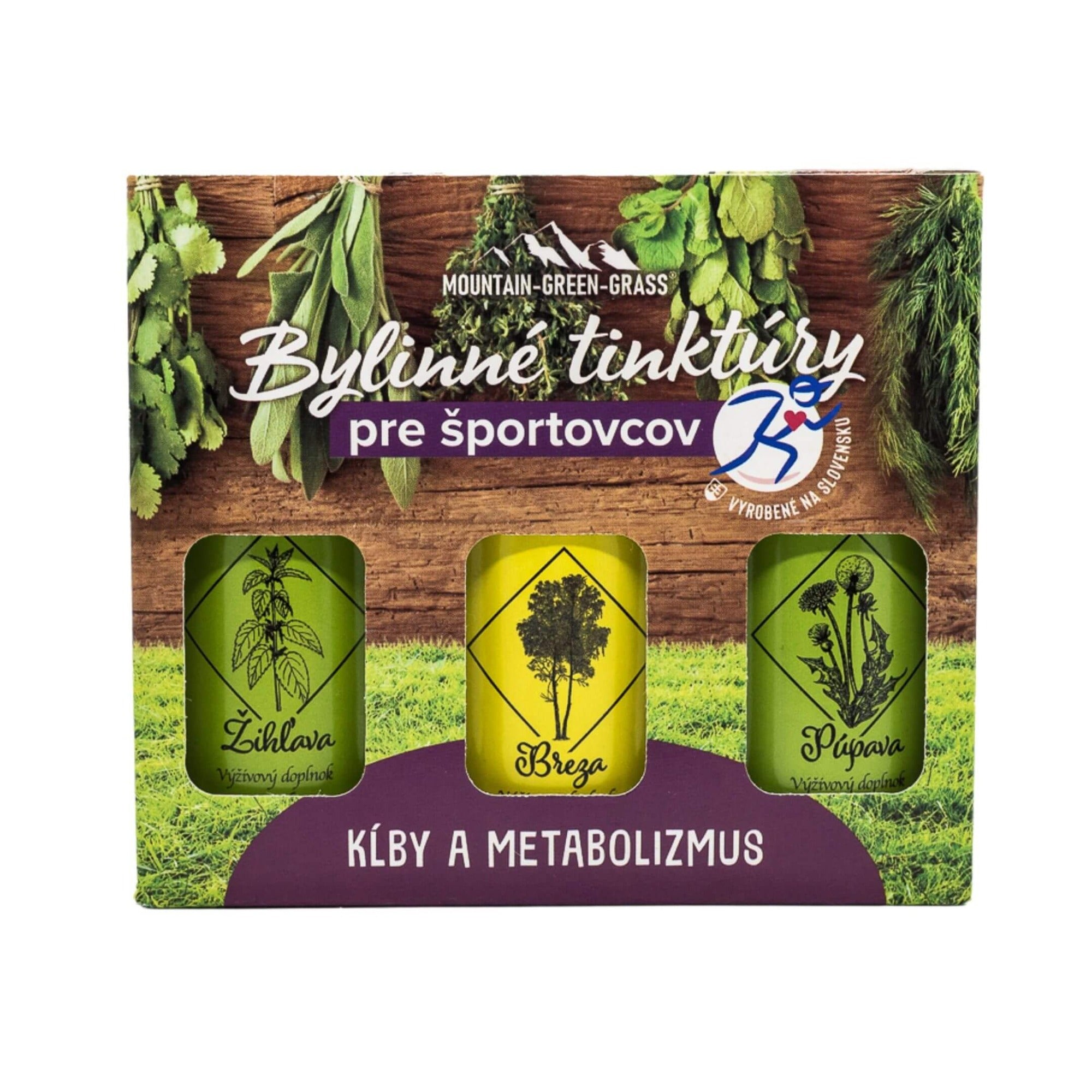 Bylinné tinktúry - pre športovcov