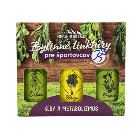 Bylinné tinktúry - pre športovcov
