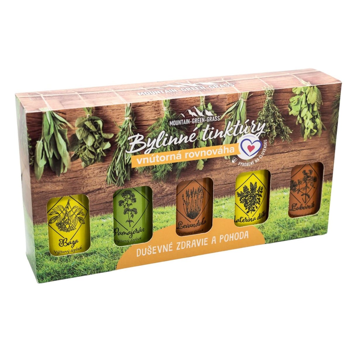 Bylinné tinktúry - vnútorná rovnováha, Duševné zdravie a pohoda
