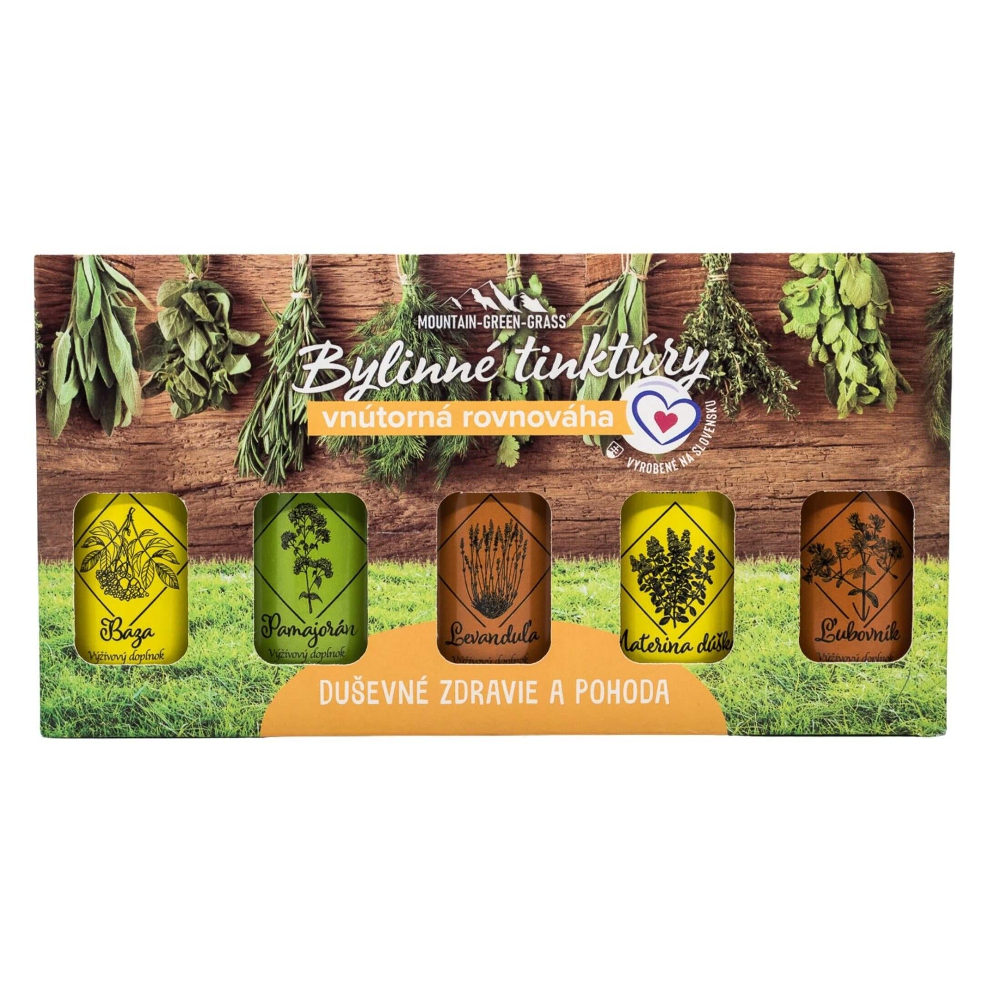 Bylinné tinktúry - vnútorná rovnováha, Duševné zdravie a pohoda