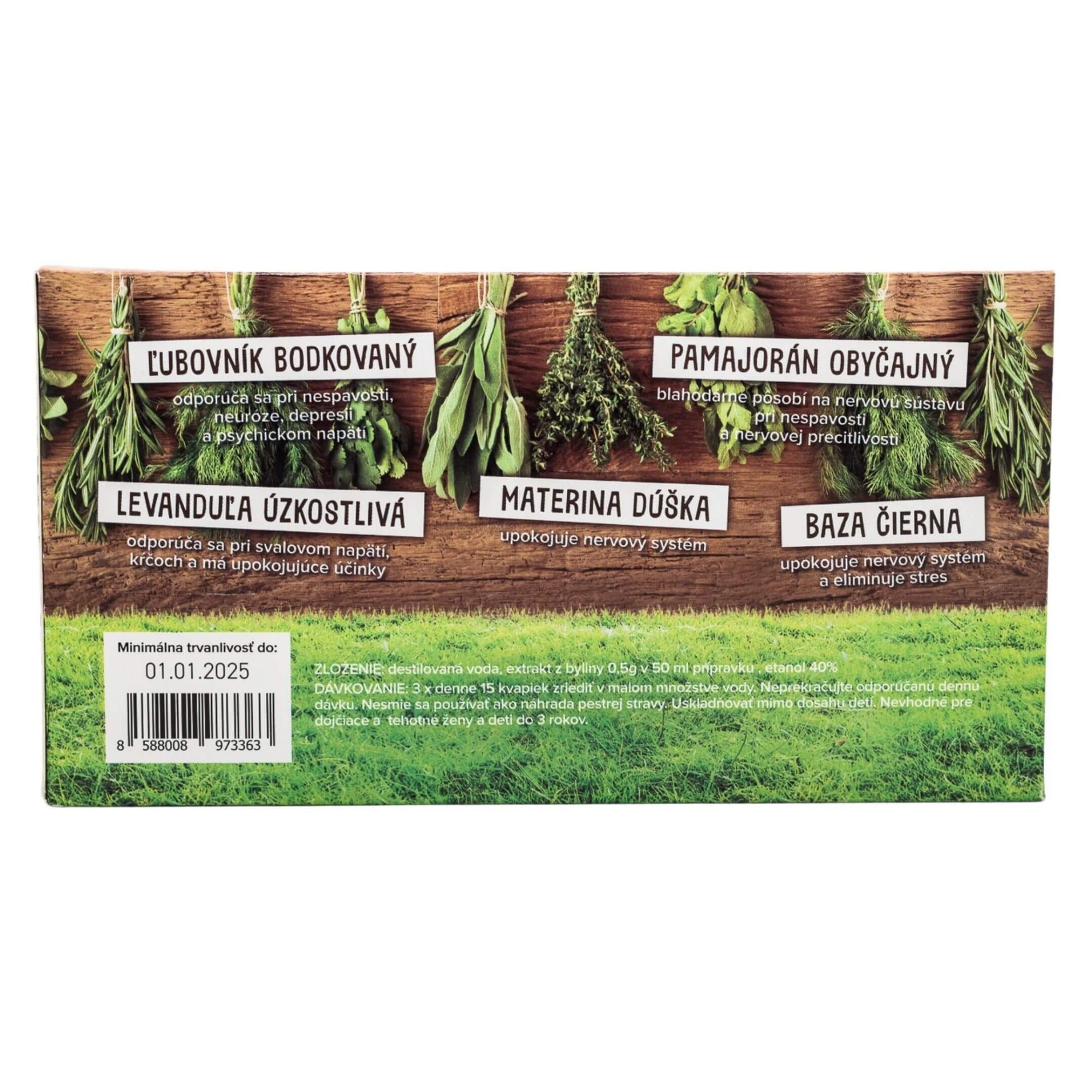 Bylinné tinktúry - vnútorná rovnováha, Duševné zdravie a pohoda