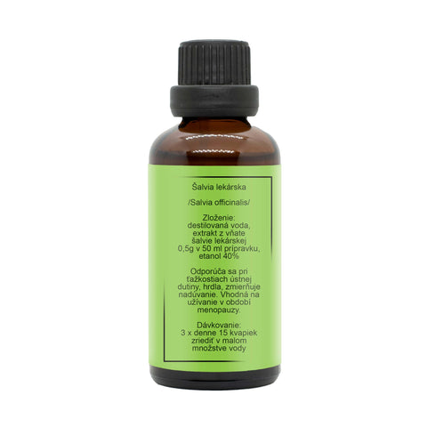 Šalvia - Bylinná tinktúra